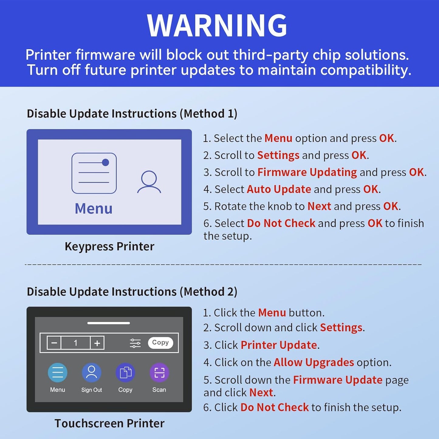 210X Black Toner Cartridge 2 Pack High Yield (with Chip) for Color LaserJet Pro MFP 4301fdw 4301fdn