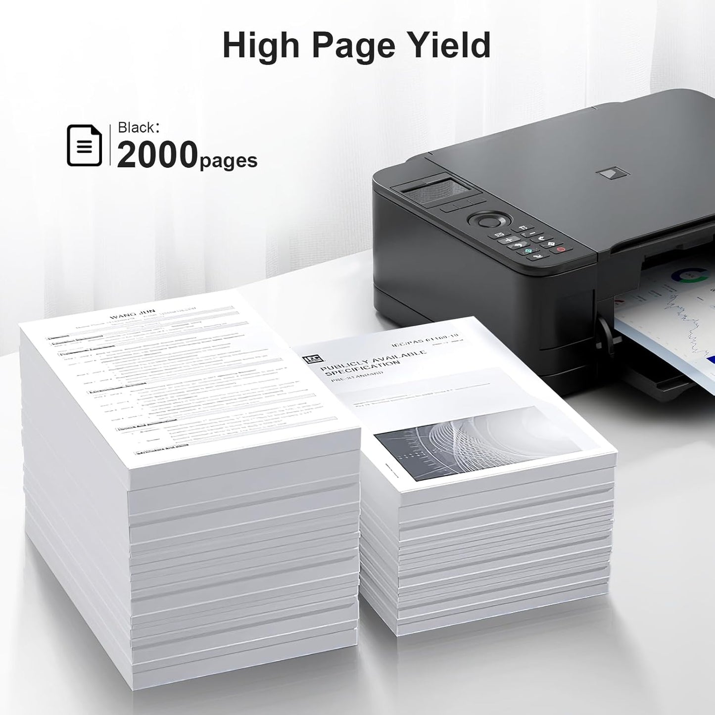 210A Black Toner Cartridge with Chip 2 Pack, for 210A 210X W2100A W2100X, for HP Color Laser