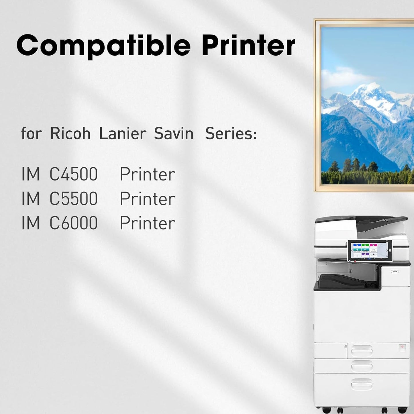 IM C4500 IM C6000 Toner Cartridge Replacement for 842279 842280 842281 842282 IMC4500, IMC6000 IMC5500