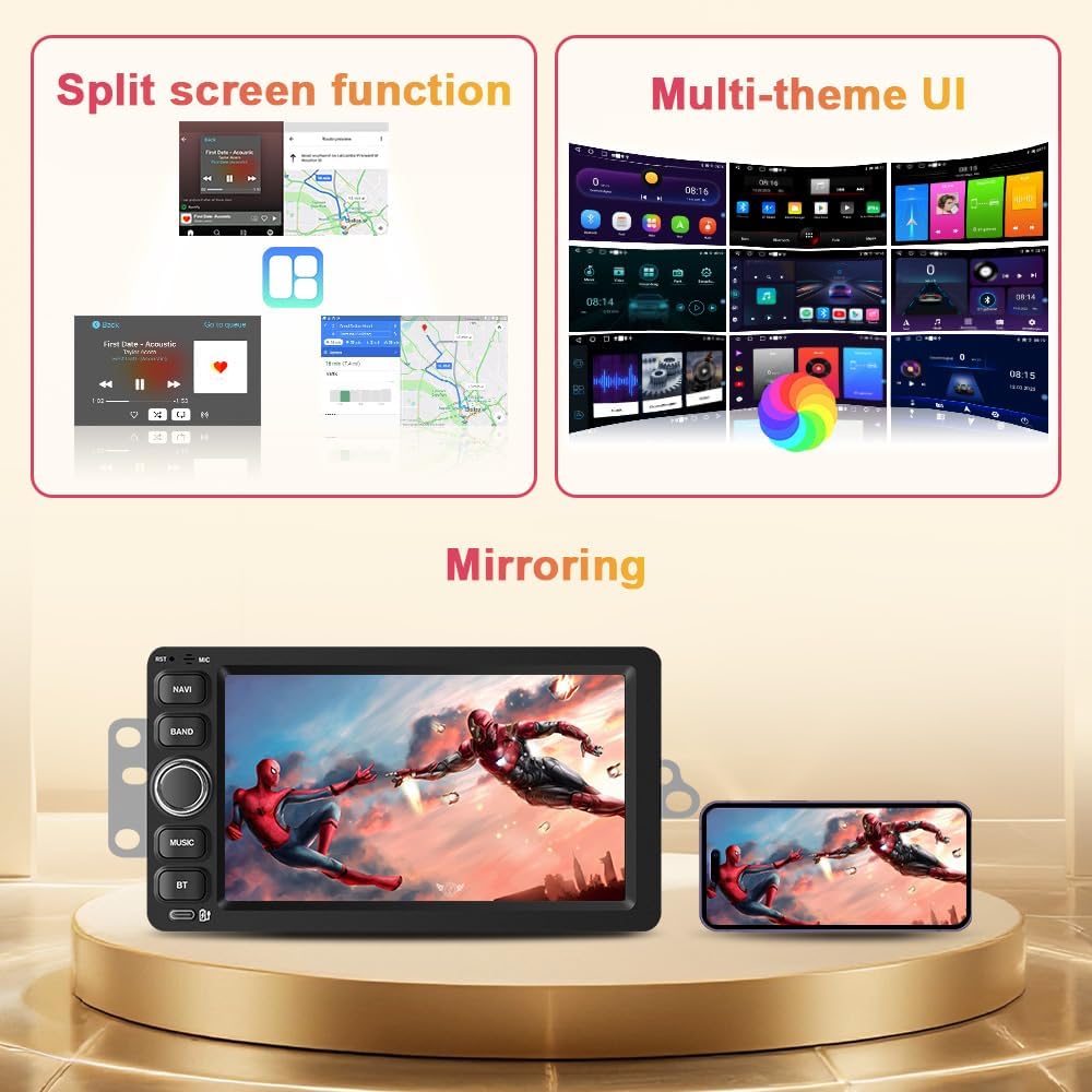 Android Car Radio 2GB+64GB for Chevrolet, GMC, Hummer, Savanna 2003-2006 with 7 inch Touch Screen