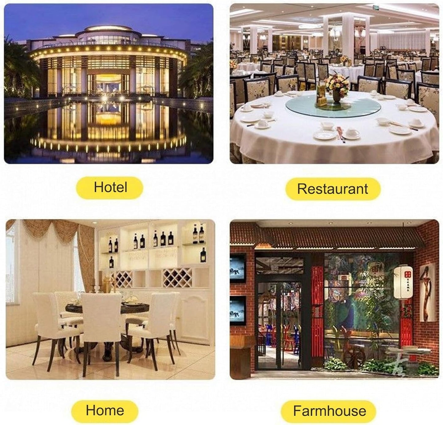 Wooden Dining Table Turntable, 31.5' Round Lazy Susan Turntable Silent Smooth, Easy to Clean