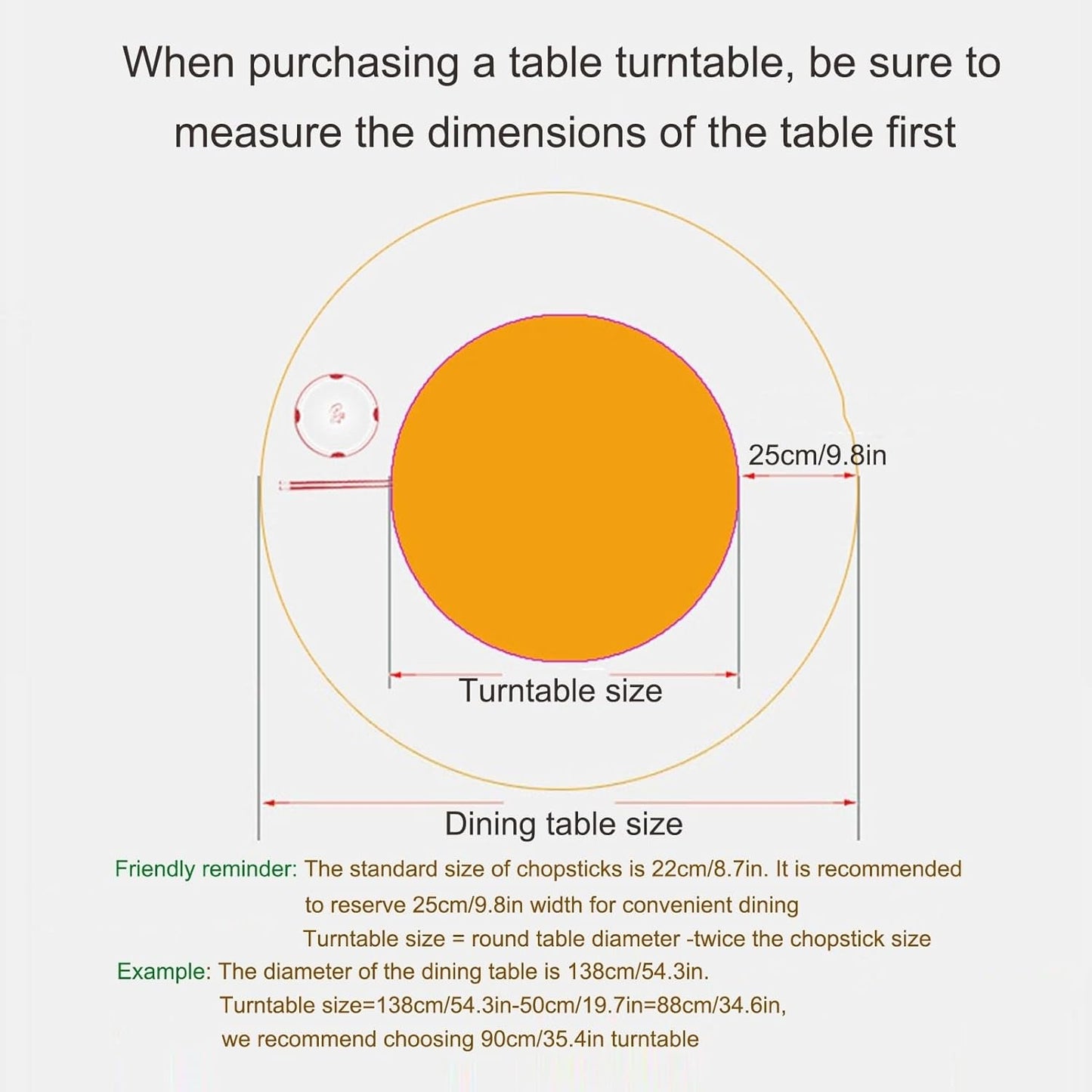 Wooden Dining Table Turntable, 31.5' Round Lazy Susan Turntable Silent Smooth, Easy to Clean