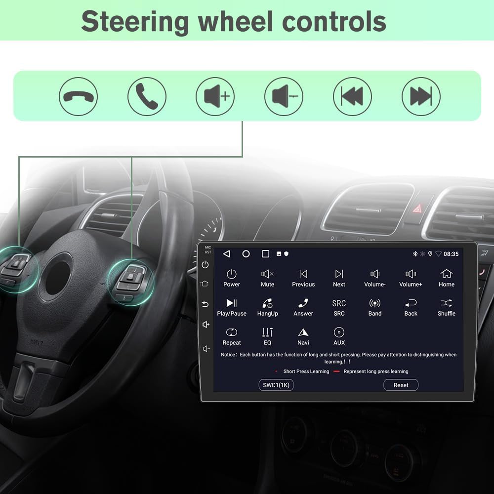 Radio for Ford Escape 2012-2017. with 9 inch Touchscreen, support Carplay/Android Auto, with Rear Camera