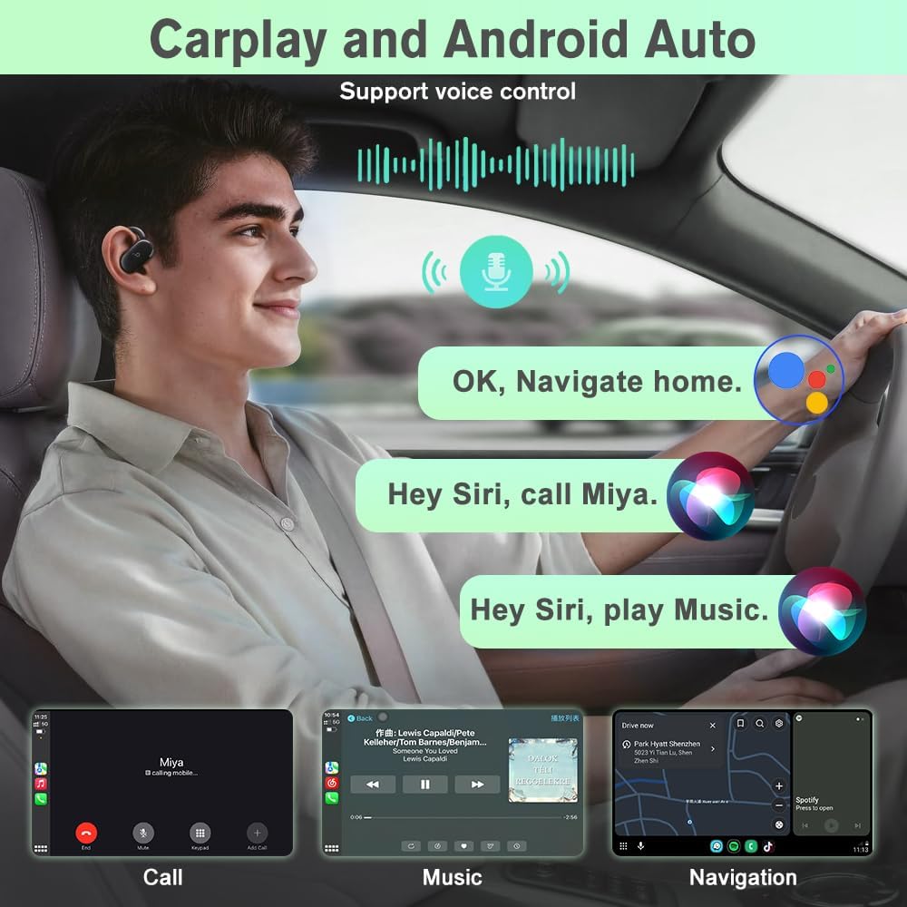 Radio for Ford Escape 2012-2017. with 9 inch Touchscreen, support Carplay/Android Auto, with Rear Camera