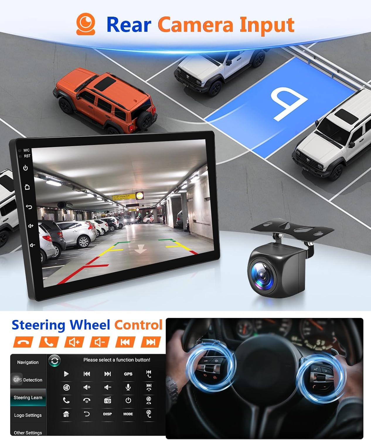 8-Core Android/Apple Carplay Stereo for Honda Civic 2006- 2011 Wireless, 10.1IN IPS Touch Screen