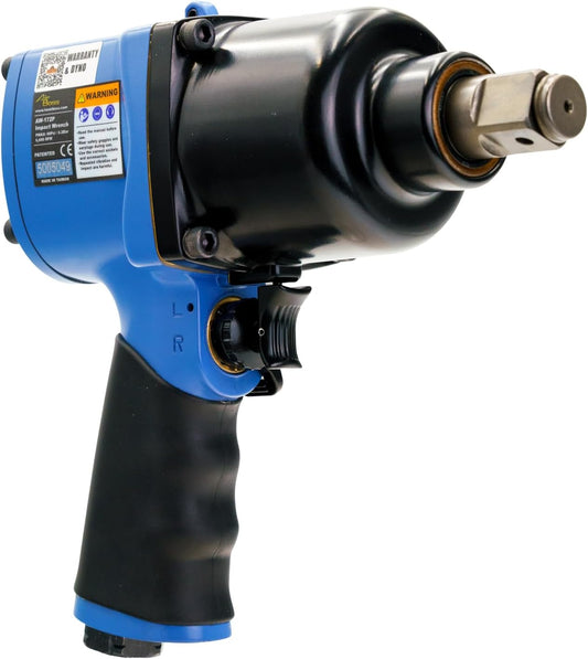 3/4' Air Impact Wrench Heavy Duty 2000 ft-lb Nut Busting Torque 8.5 Pounds
