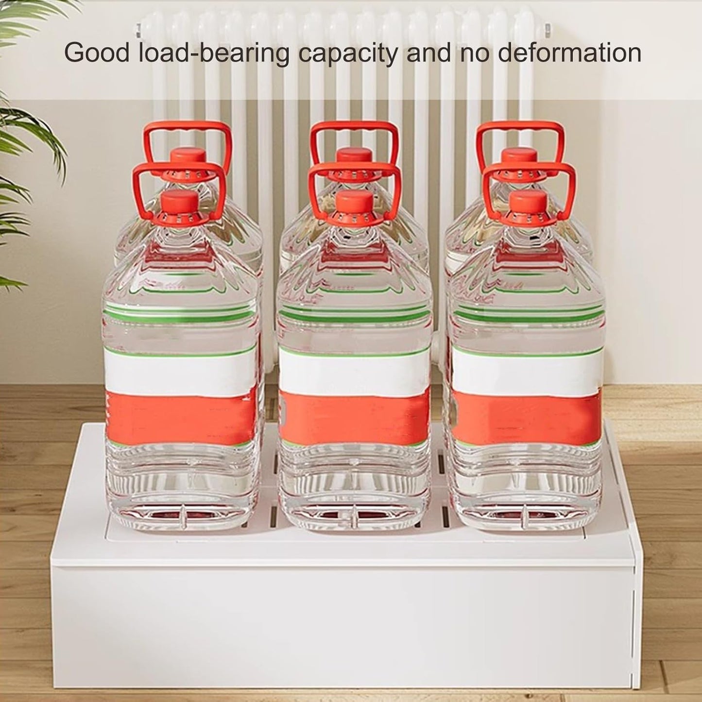 Radiator Cover, Heating Cabinet Shelf, Protective Heating Cabinet Easy Assembly Home Small White