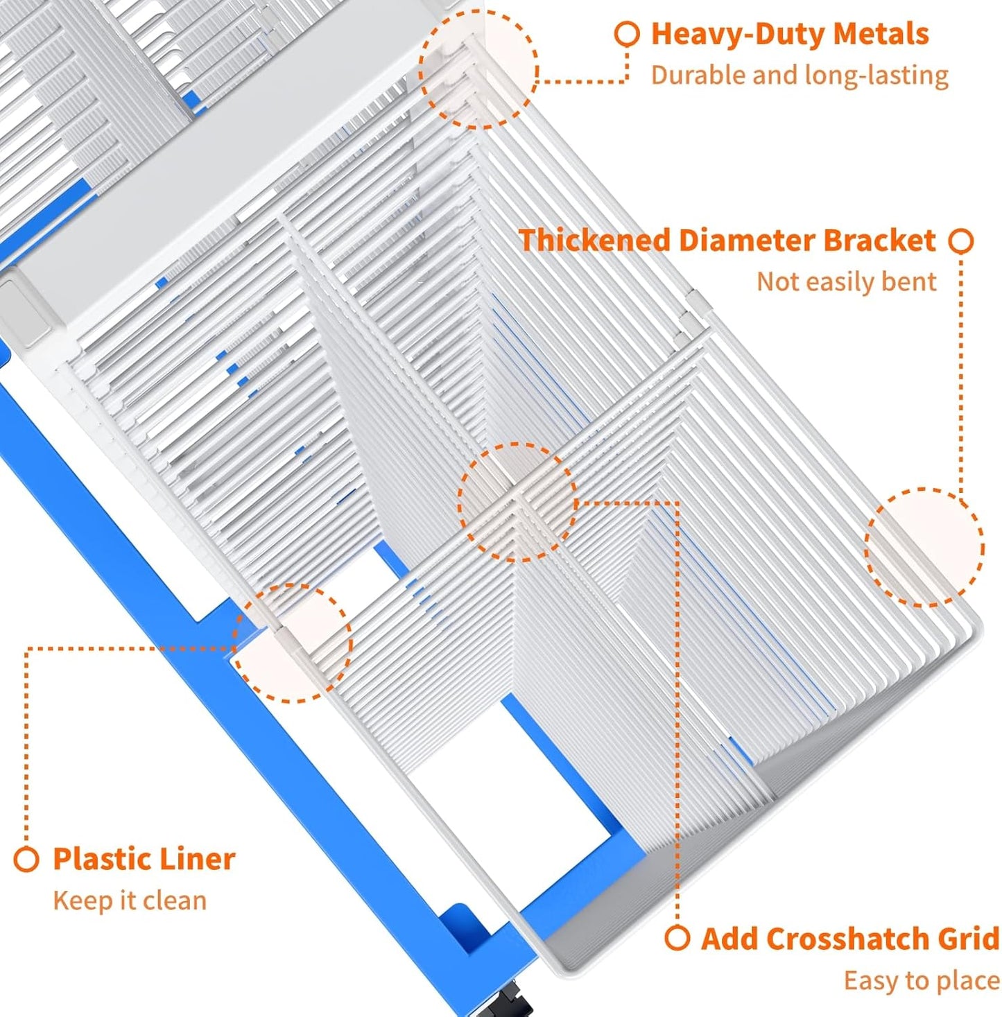 Large 50 Tier Paint Drying Rack with 4 Wheels, Door, Art, Drawing Board Drying Rack for Spray, Roll, Brush