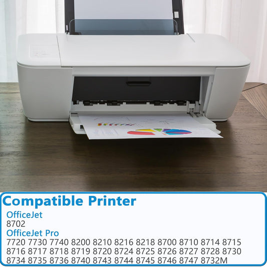 952XL Ink Cartridges Combo Pack Replacement for HP 952XL 952 XL