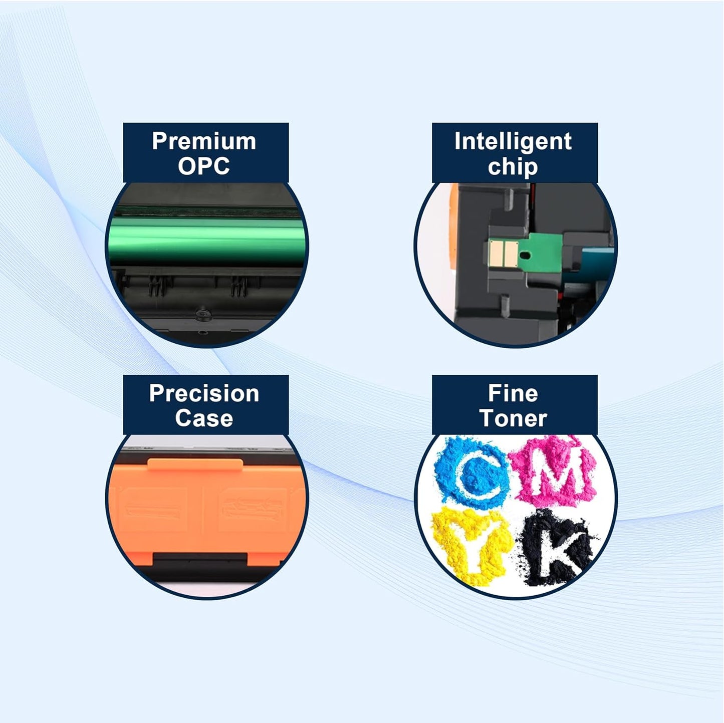 057 Black Toner Cartridge Replacement for Canon 057 CRG-057 Work with ImageCLASS