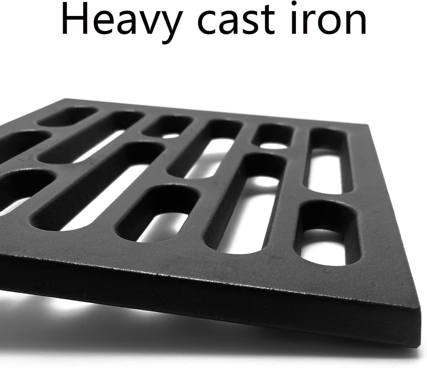 40263 Heavy Cast Iron Furnace Grate Replacement for US Fireplaces Stove Hot Blast 1400, 1500, 1537G USSC Wood Furnaces Floor Grate 3Pack
