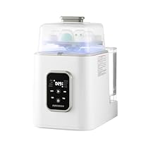 Baby Bottle Washer, Sterilizer & Dryer - All-in-One Pro Cleaning Machine with Fishbone Spray Arm, Self-Cleaning & AUTO Mode