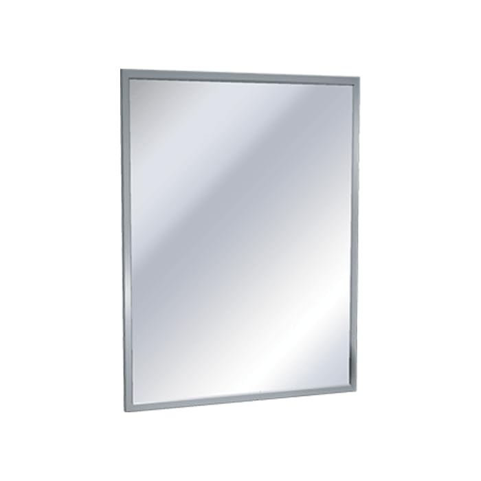 Prestige Distribution 18 x 36 in Stainless Steel Commercial Mirror