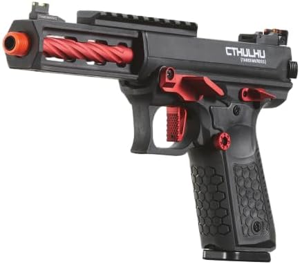 Lancer Tactical Full Auto/Semi Gas Blowback Airsoft Pistol w/Extra Magazine (Tandemkross Cthulhu)