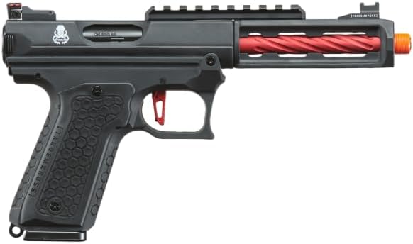 Lancer Tactical Full Auto/Semi Gas Blowback Airsoft Pistol w/Extra Magazine (Tandemkross Cthulhu)