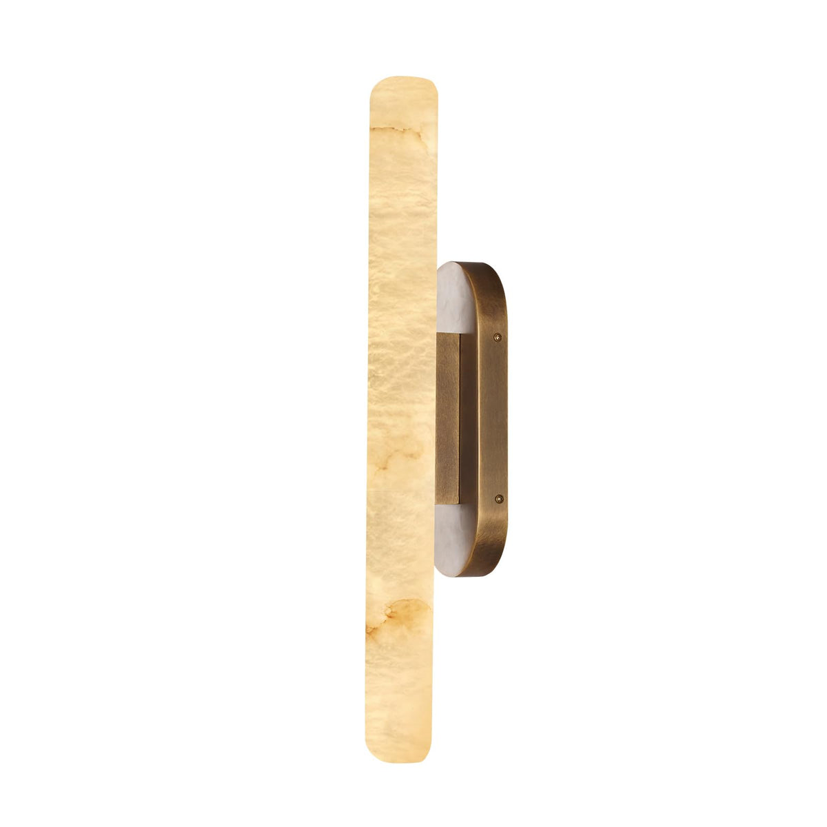 Alabaster Wall Sconce, Modern Decor Indoor Brass Wall Light