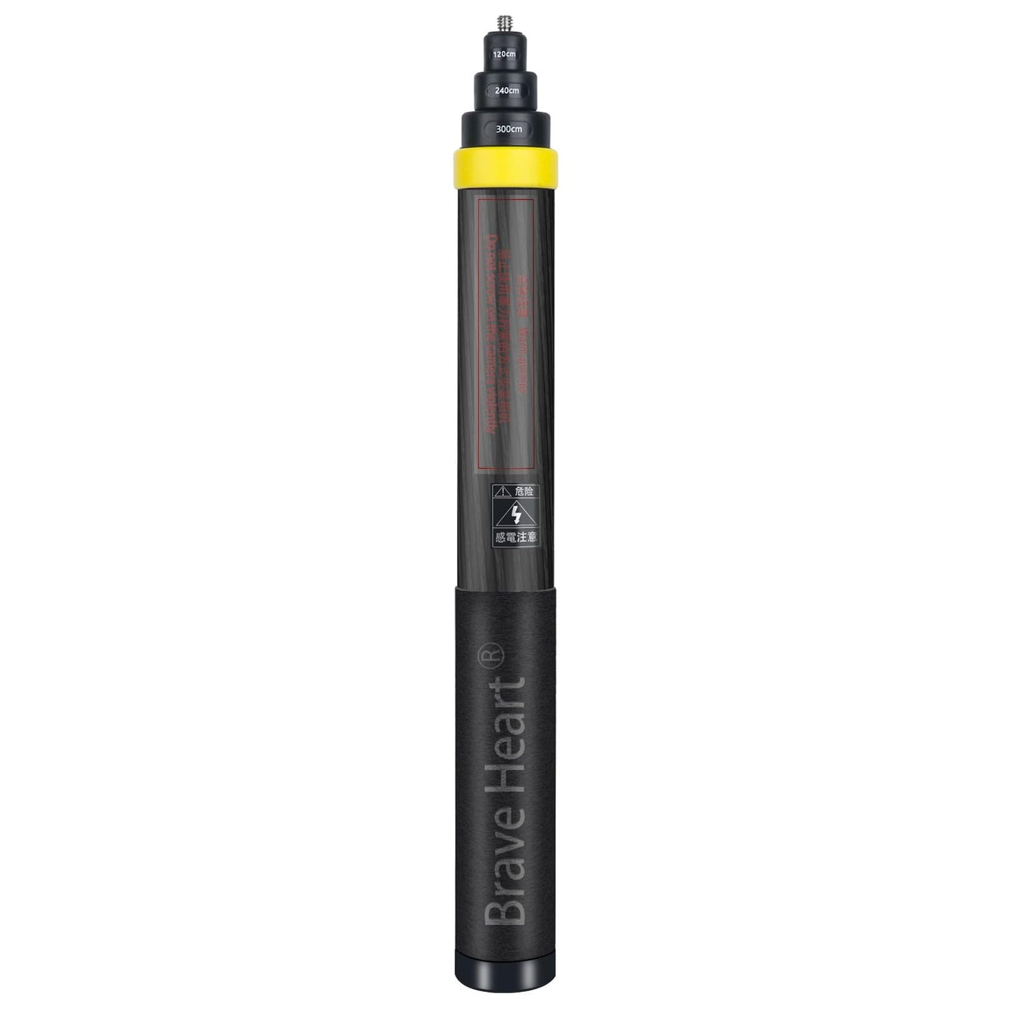 3m Extended Edition Selfie Stick (9.8ft) Carbon Fiber Invisible Pole for Insta360 X5 Insta 360 X4/X3/X2/ONE R/RS/X & GO 2 - Action Camera