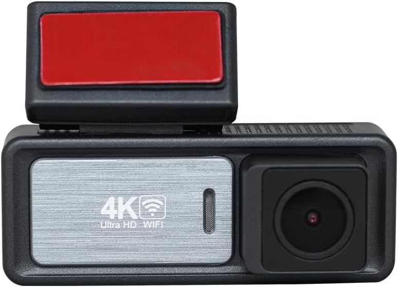 Pentro 4K Dual Dash Cam Front and Rear - UHD 2160P & 1080P Car Camera with WiFi, 64GB SD Card Included, Compact Wide Angle Dashboard Recorder for Cars, Vehicles