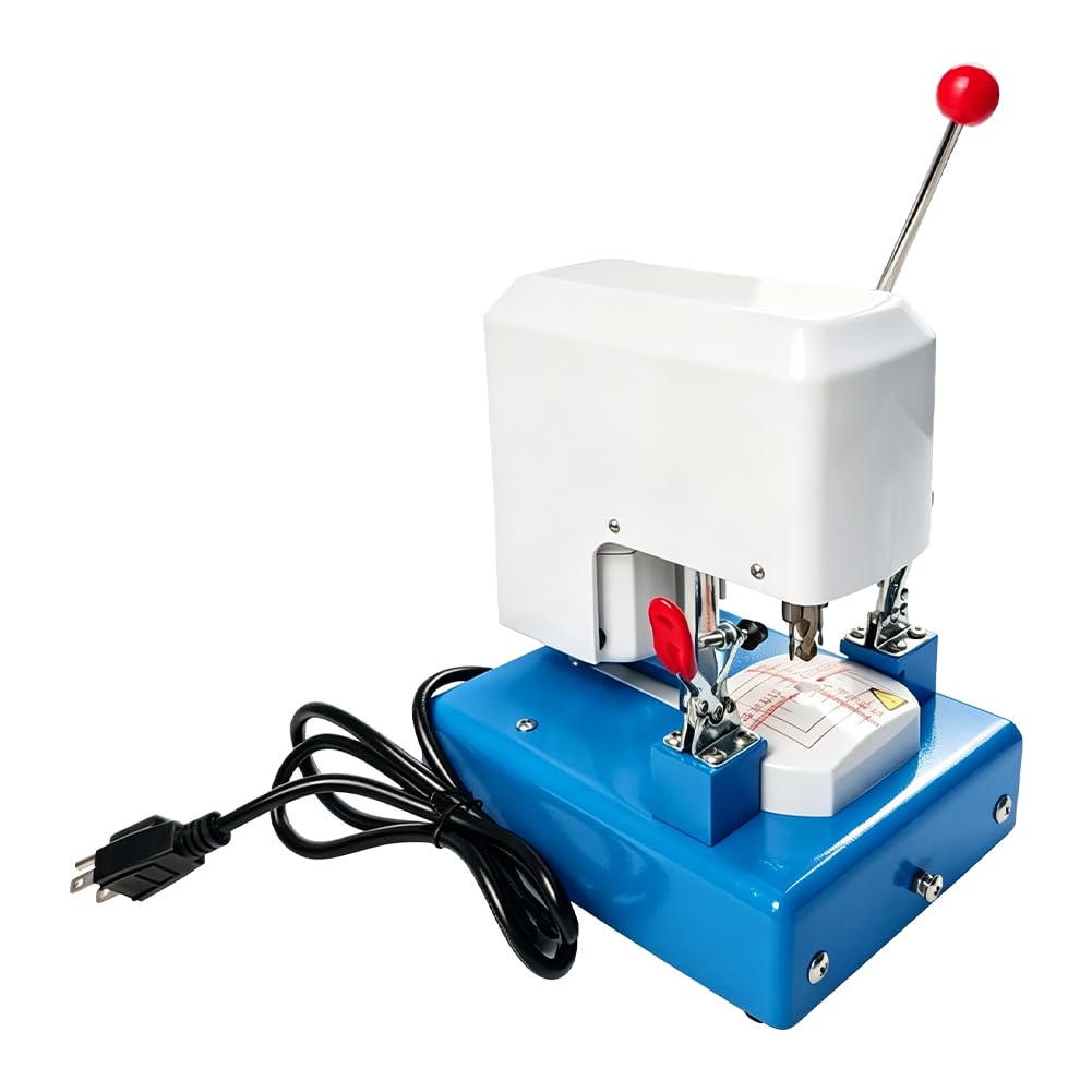 Optical Lens Template Drilling Machine 3-Holes Lens Punching Machine