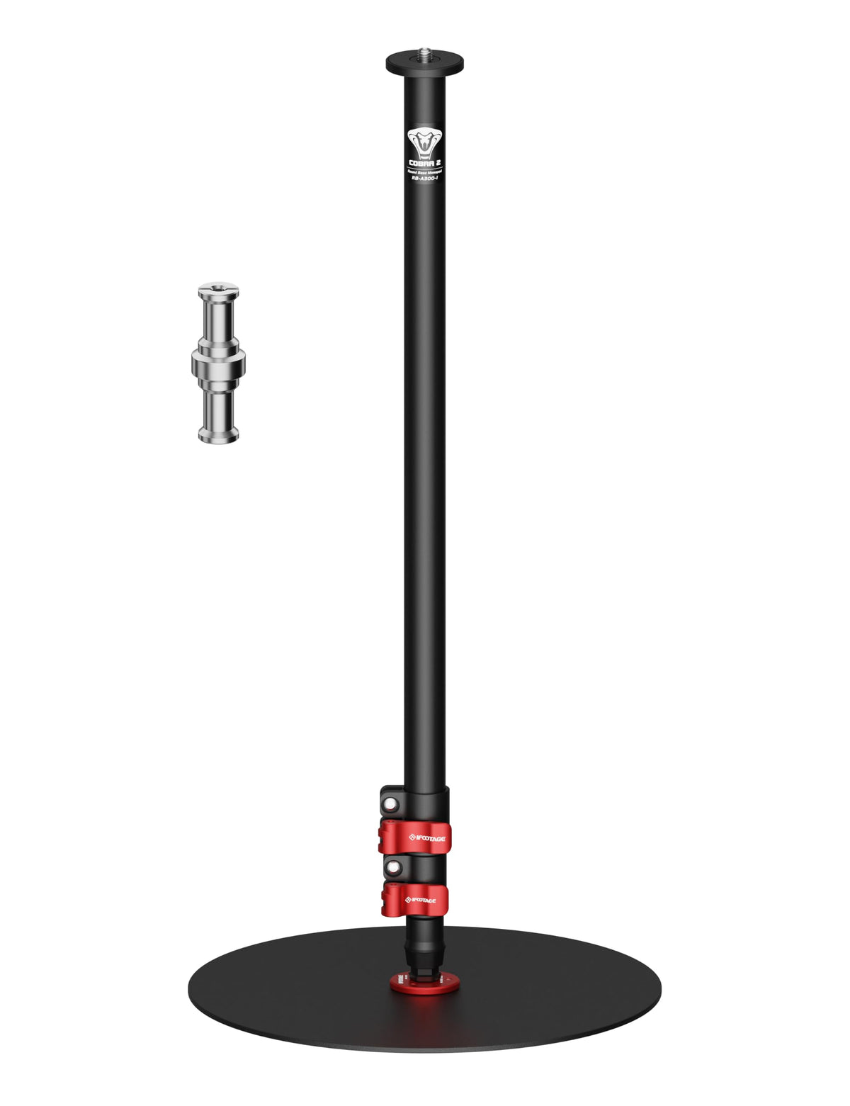IFOOTAGE Cobra 2 RB-A300-I 60" Iron Round Base Camera Monopod Stand
