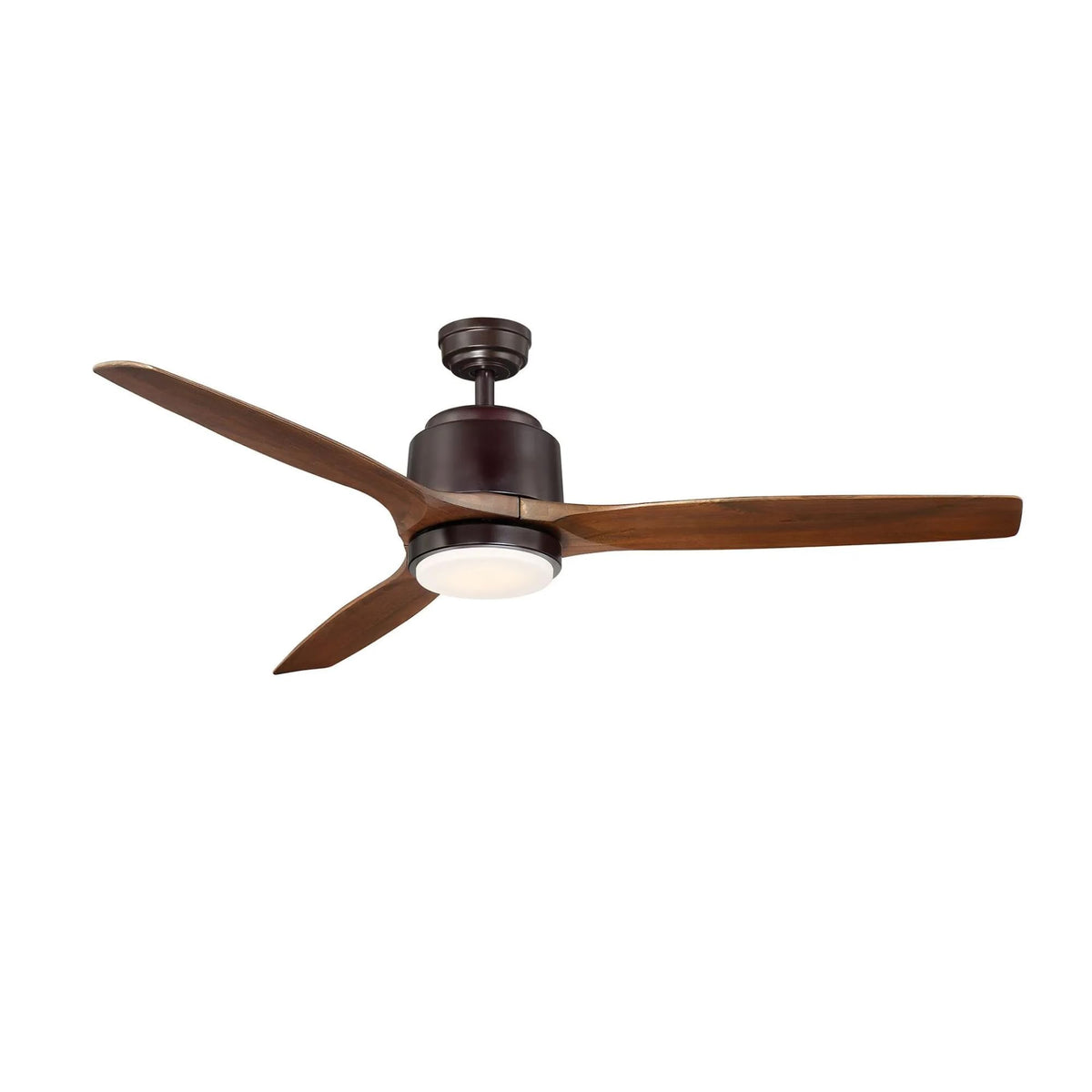Wind River WR1765OB Reya 56 Inch Ceiling Fan | Walnut Blades | Oiled Bronze