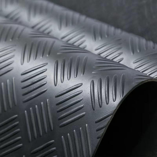 3mm Thickened Heavy Duty Garage Floor Runner 16.4'x3.3', Rubber Flooring Roll 54sqft, Water & Stain Resistant