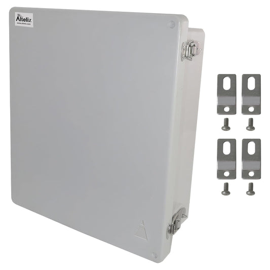 14x12x6 Fiberglass Weatherproof NEMA 4X Enclosure