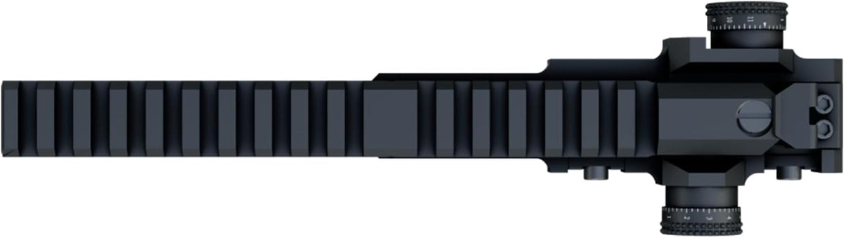 Extended Picatinny Rail Riser Adjustable Elevation and Windage