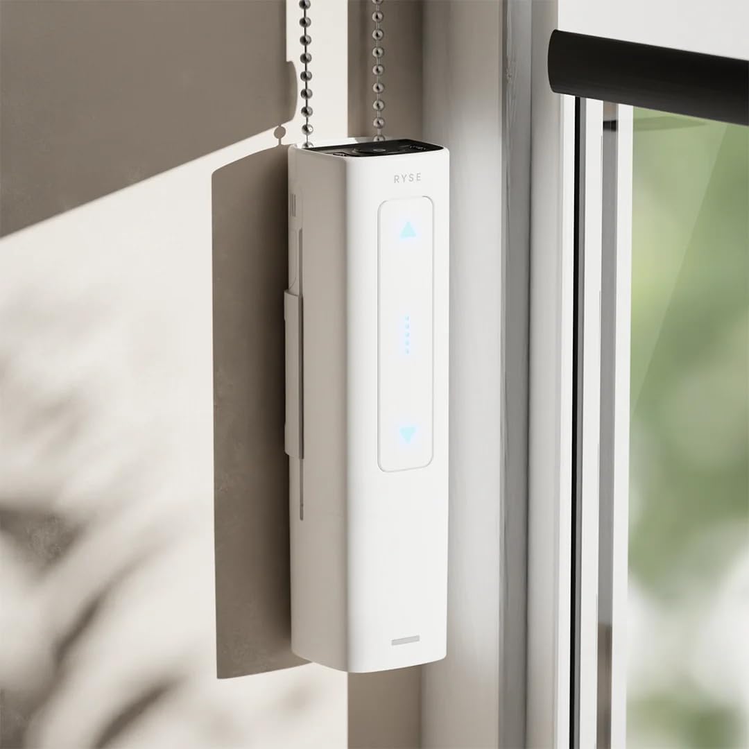 RYSE SmartShade + BatteryPack | Smart Home Smart Shades | Turn Your Current Shades into SmartShades | Smart Home Smart Blinds Motorized Window Shades (SmartShade + Wireless Battery Pack)