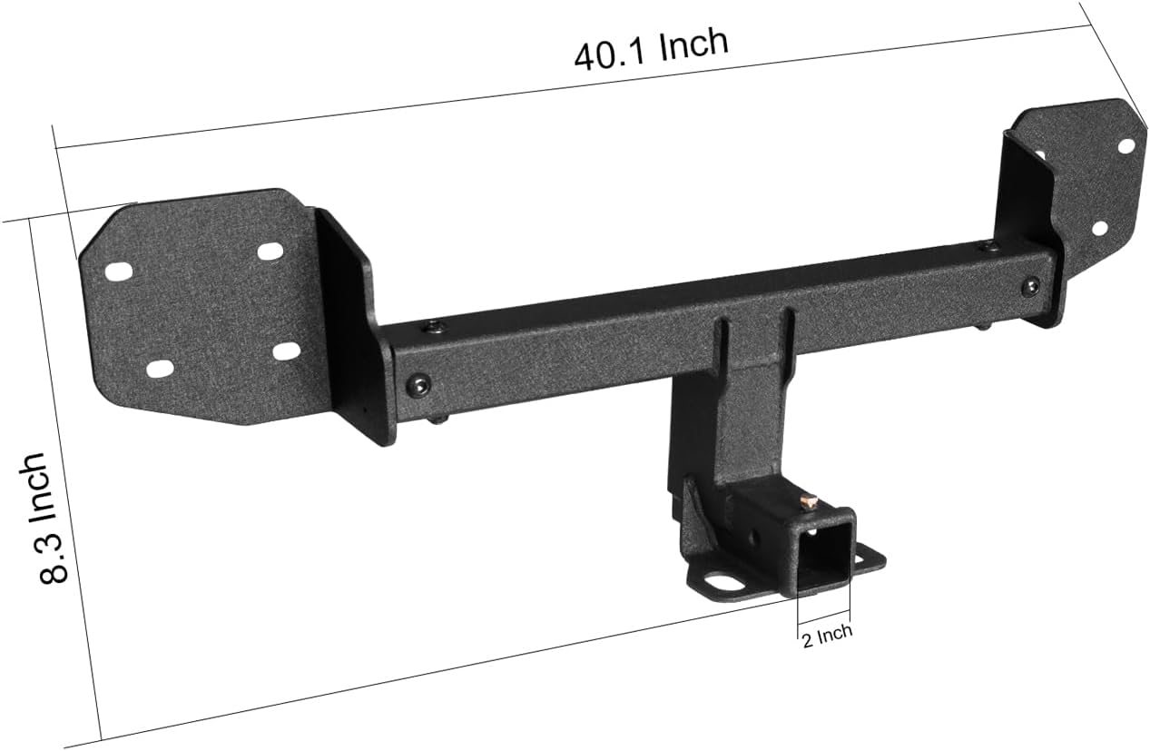 Vijay Class 3 Trailer Hitch Fits 2010-2019 Outback 2” Hitch Receiver