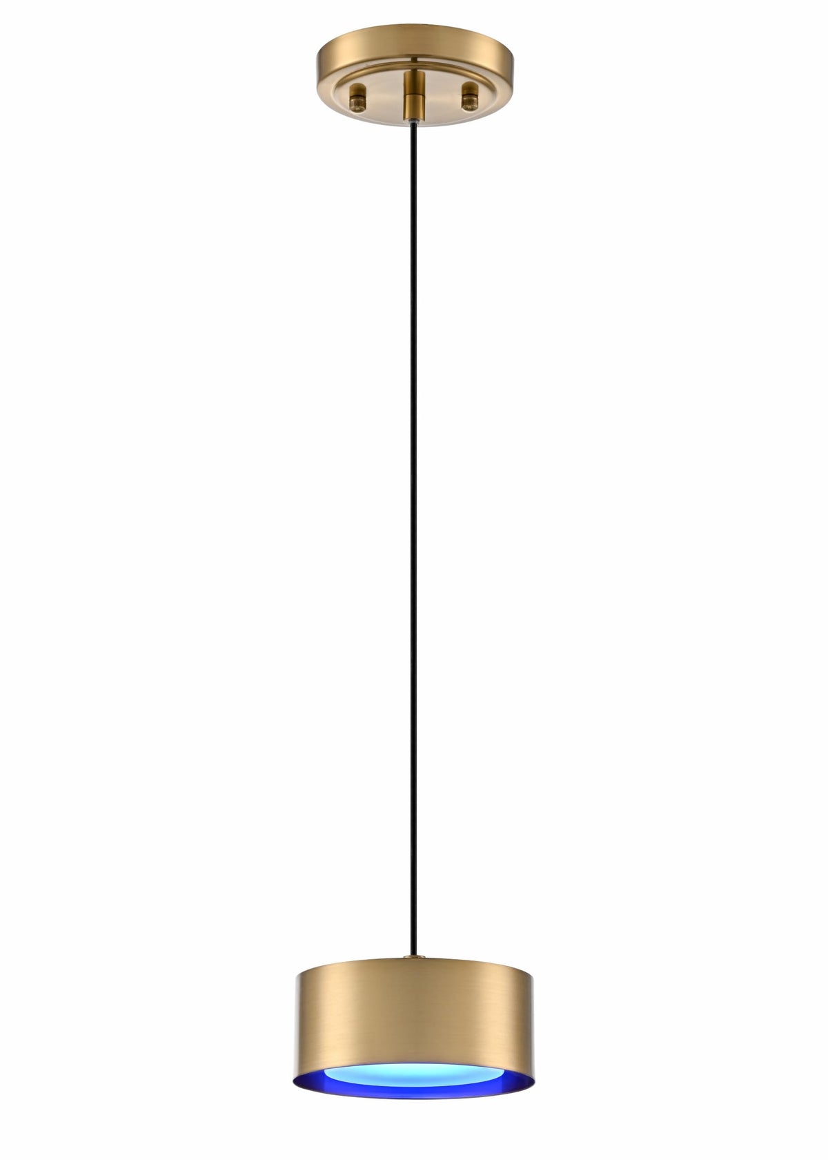 RGBCW Gold Mini Pendant Light LED Hardwired, Kitchen Island