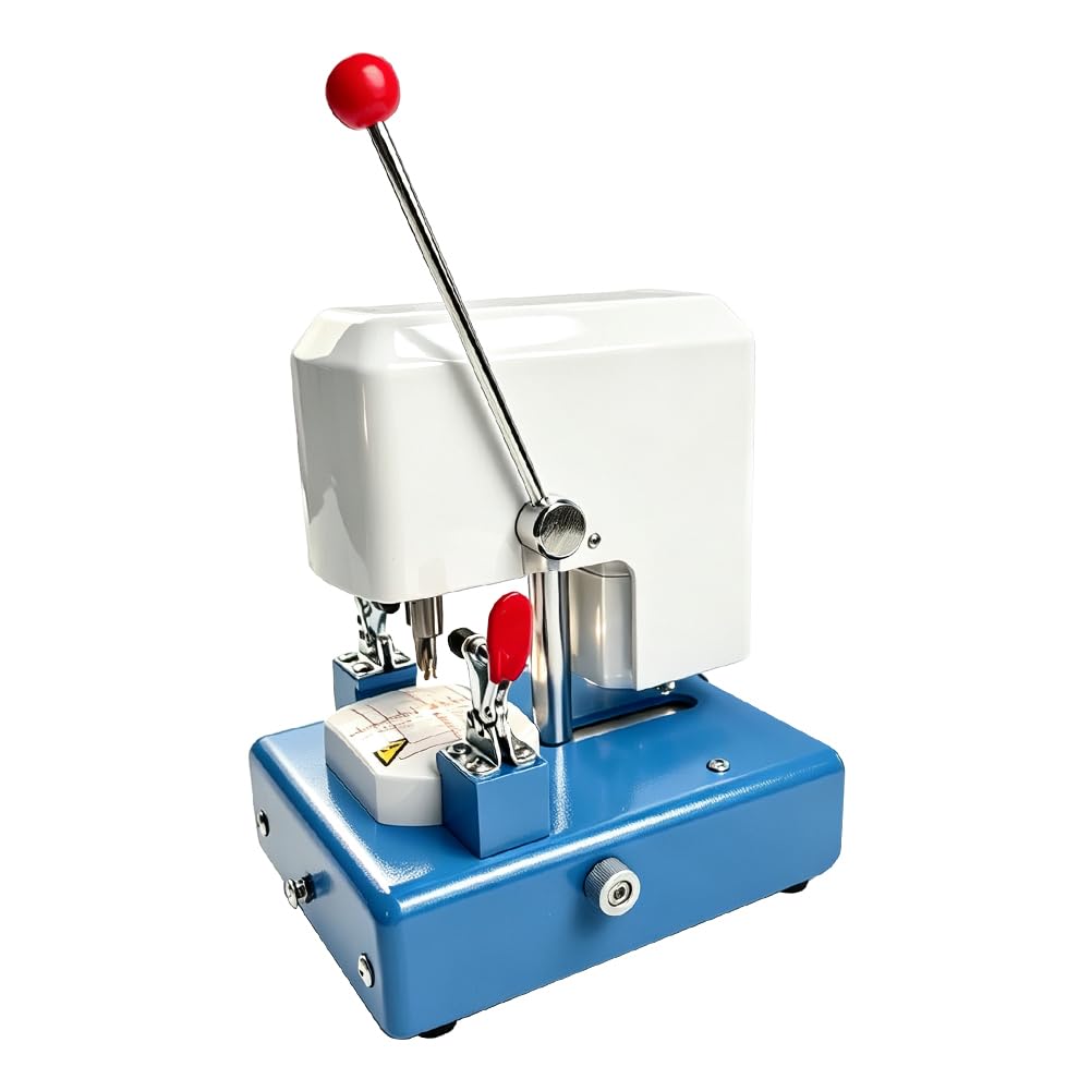 Optical Lens Template Drilling Machine 3-Holes Lens Punching Machine