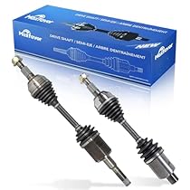 FWD Front Left 7 Right CV Axle Shaft Compatible with Chevrolet Malibu 2008 2009 2010 2011 2012 Saturn Aura 2009 Pontiac G6 2009 2010 2.4L L4, LS LTZ, Only fit FWD Automatic Trans