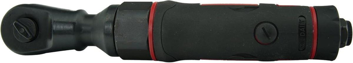 Airboss RW-116 1/2" Heavy Duty Ratchet Wrench Features up to 70 ft-lbs torque and 230 rpm, ideal for fastener installation and removal in tight spaces