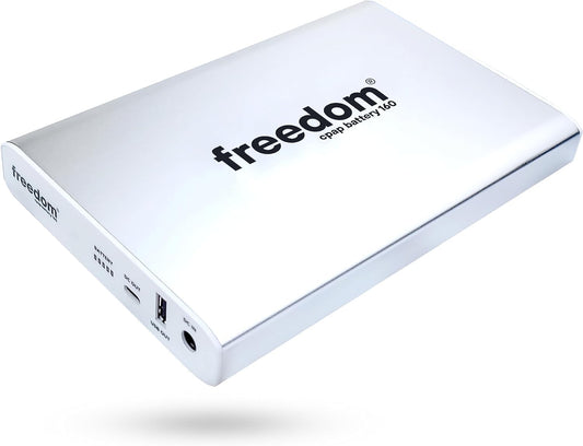 Freedom CPAP Battery Backup Power Supply for Camping, Air Travel & Power Outages 160wh