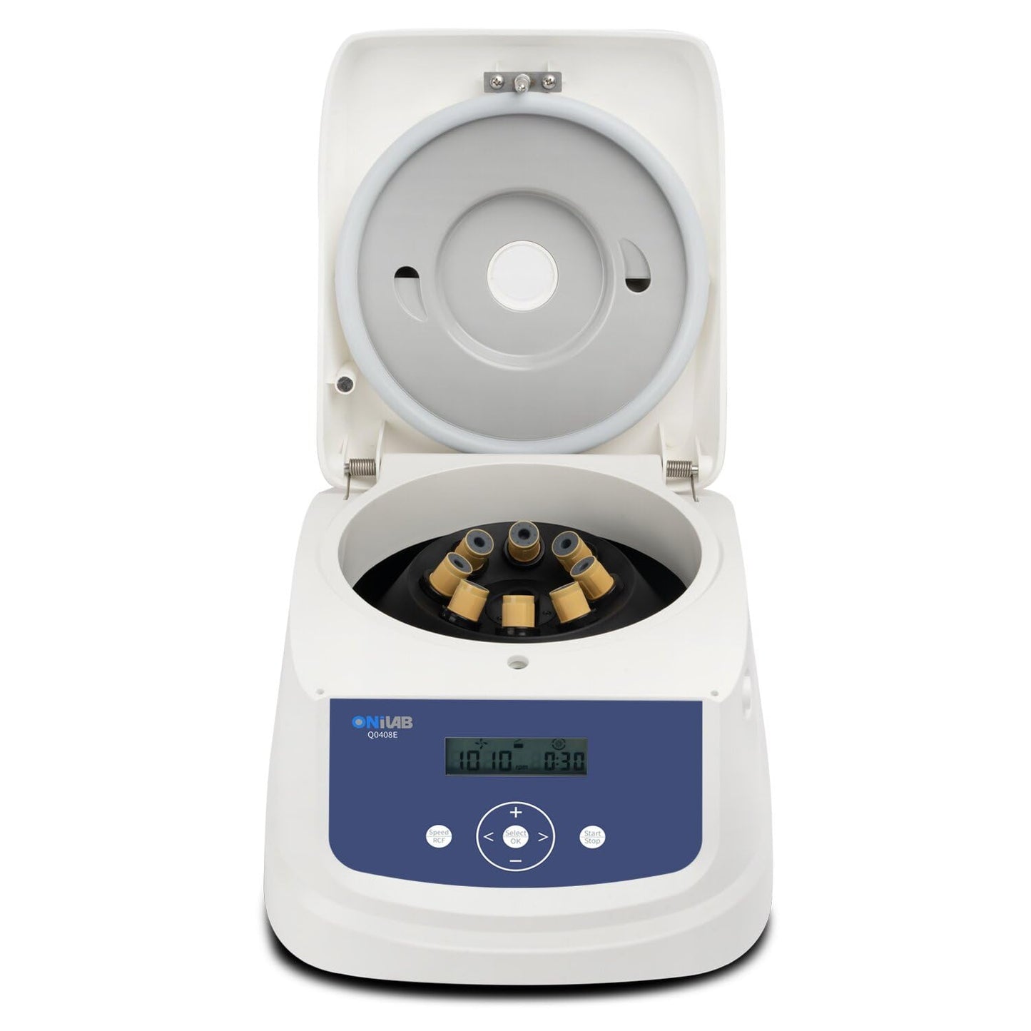 Lab PRP Centrifuge Machine 8x15mL/10mL, 300-4000rpm (Max. 1860xg), Digital Lab PRF Centrifuge Timer 30sec-99min 55sec/Continuous Mode, Noise 55dB.110V