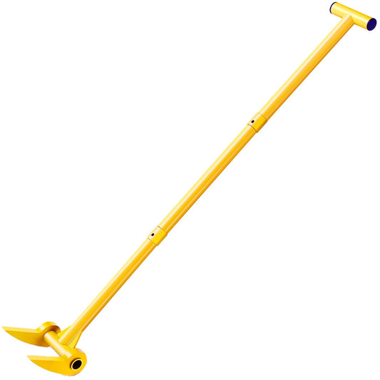 40" Pallet Buster, 110 Degree Deck Board Removal Tool, Heavy Duty Carbon Steel Pry Bar for Deck, Pallet, Standing Hardwood Board Demolition Without Lower Back Pain & Knee Pain 40 inches