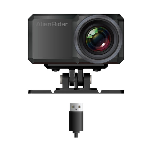 AlienRider M11 Motorcycle Dash Cam with High-Definition Image Stabilization (M11-USB)
