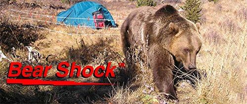 Bear Shock Outfitter Fence with 8 four foot posts.