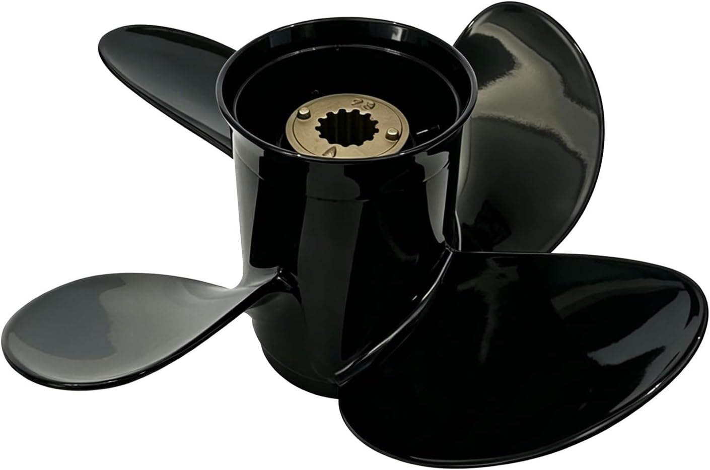 Propeller for Mercury Outboard 30HP-70HP 3-1/4" Gearcase 4 Blades/Outboard Propeller for Mercury Engine Motor 25hp Bigfoot(4 Stroke),13 Tooth Spline 10.3x13 48-8M8026630