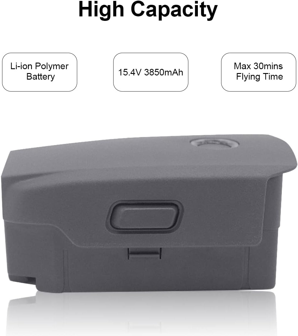 KUWATA Intelligent Flight Battery for DJI Mavic 2 Pro, Mavic 2 Zoom, Mavic 2 Enterprise Advanced, 3850mAh, Camera Drone Extended Battery