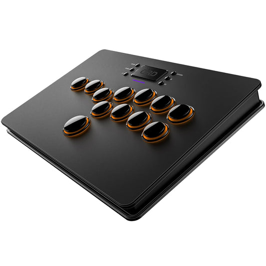 Wireless Arcade Stick for Nintendo Switch PS4 PS3 PS2 Xbox 360 PC Mac iOS Android TV Box, Leverless Fighting Stick wi