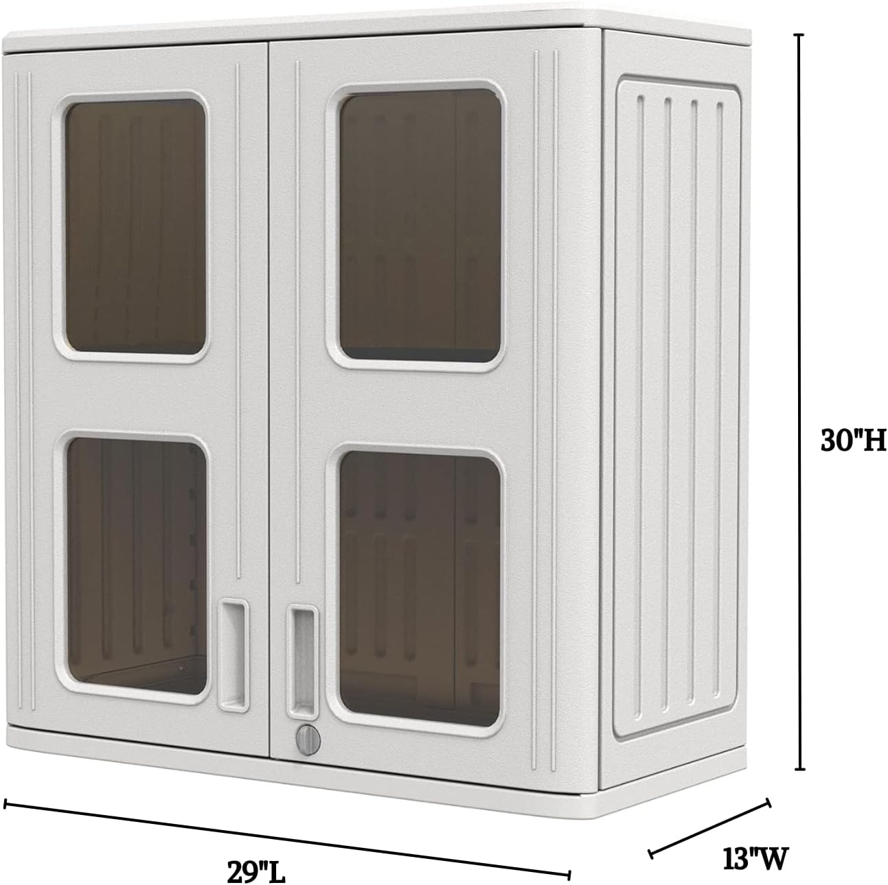 Resin Toilet Storage Cabinet, (L28*W13*H30in)