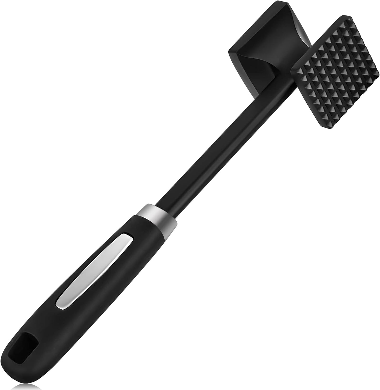 Heavy Duty Meat Tenderizer Hammer, Meat Mallet Tenderizer With Soft Handle, Dual-Sided Meat Hammer Tenderizer, Meat Pounder Kitchen Mallet for Beef,