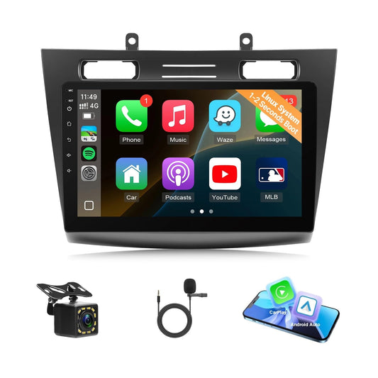 Leadfan Linux Car Radio Stereo for Ford Transit Connect 2010 2011 2012 2013 | Wireless Carplay Android Auto, Fast Boot 10.1" Touchscreen Head Unit for Transit Radio Upgrade Bluetooth FM SWC+Backup Camera Model B：No Memory Linux Radio