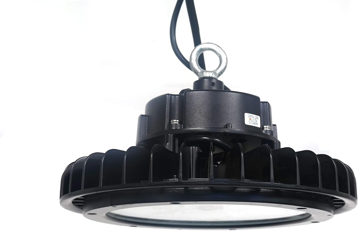 THE LIGHT MASTER 300W, 5000 K, 45500 Lumen Elite Smart UFO High Bay with Advanced Lens Optics to Provide an Energy efficient 120 Degree Beam Angle.