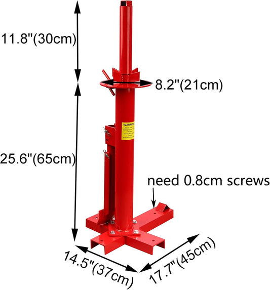 Manual Tire Changer, 4' to 21', Portable Hand Bead Breaker Mounting Tool Manual Steel Tire Changing Tool