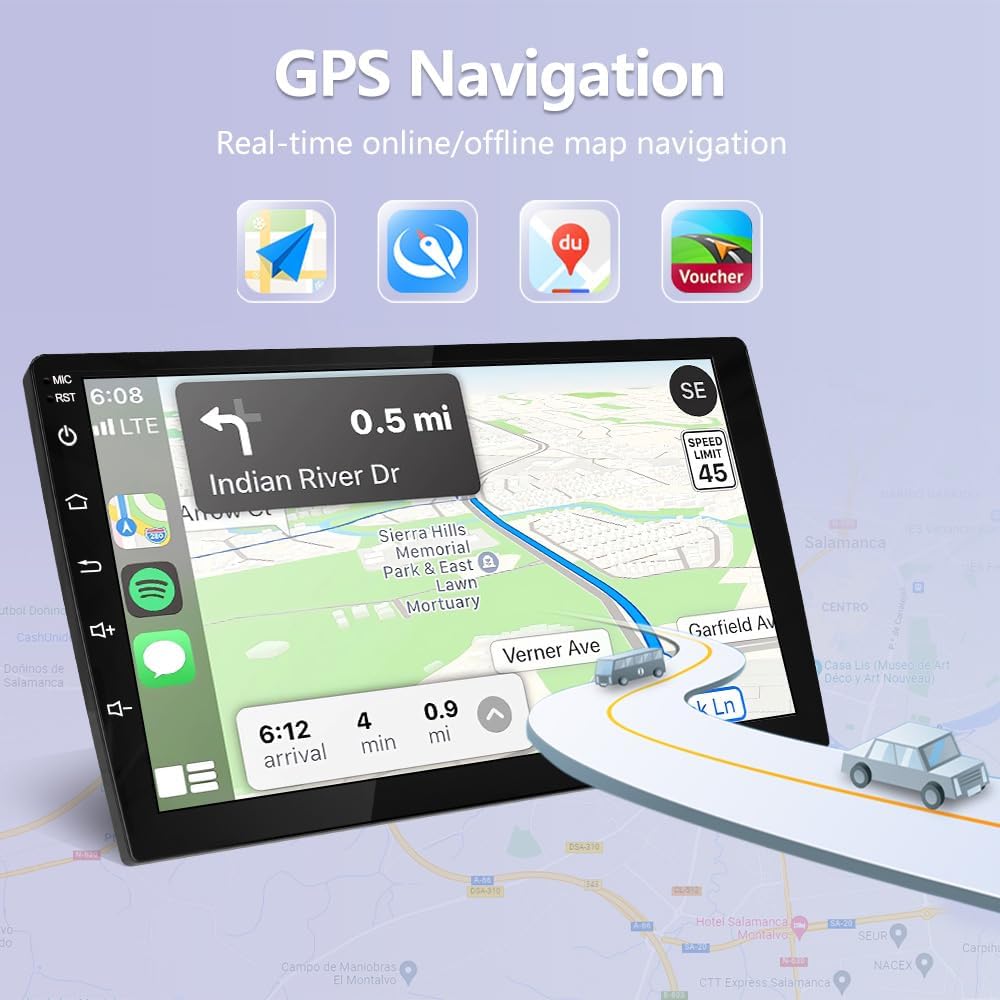 Junsun 5G WiFi 64GB ROM Car Radio Stereo for Ford F150 2009 2010 2011 2012,Wireless CarPlay/Android Auto,9" HD IPS Touch Display Support Rearview GPS DSP RDS Bluetooth 5.0 AM/FM Stereo