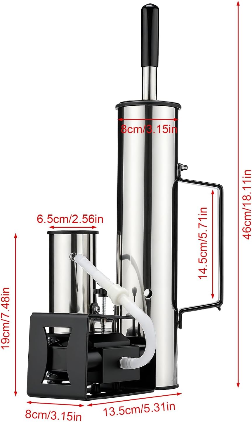 Electric Cold Smoker Generator for Any Grill, Upgraded Dual-Tube Smoker Tube, 304 Stainless Steel Pellet Smoke Tube, Clean Smoke Design Reduces Tar & Bitter Taste, Anti-Scald Handle for BBQ, Camping