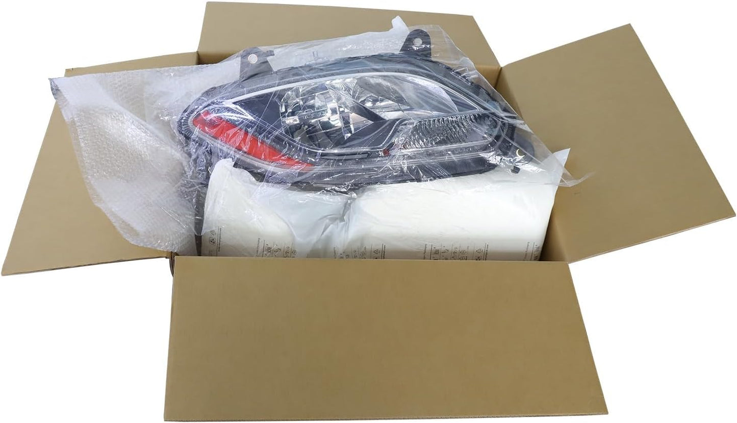 aostirmotor Headlight Assembly Pair for 2018-2023 International LT625 Class 8 Truck Headlamps LED Low Beam + Halogen High Beam (Left and Right Side)